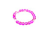 Candy Color Glass Rose Bracelet 8Mm