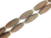 Shoushan Stone Carvde Beads 25X60Mm