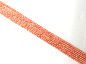 Bamboo Coral Pink Roundel 2X3Mm