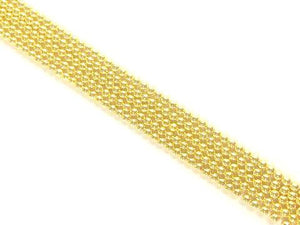 Coated Hematite Gold Round Beads 6Mm