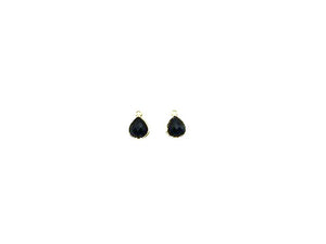 Black Onyx Earring A Pair 12X14Mm
