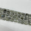 Labradorite Irregular Tube 7X12-8X14mm
