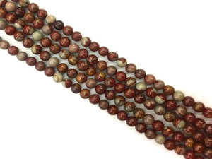 Noreena Jasper Round Beads 4Mm