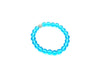 Glass Shamballa Blue Bracelet 8Mm