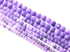 Matte Amethyst Ab Dark Round Beads 8Mm