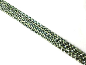 Hematite Green Diamond 6X5Mm