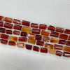 Carnelian Irregular Tube 7X12-8X14mm