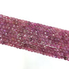 Red Tourmaline Super Precision Cut Cube 4x4mm