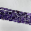 Amethyst Irregular Tube 7X12-8X14mm