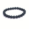Shungite Round Beads Bracelet 8mm