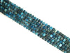 Matte Apatite Heishi 3X8-5X8Mm