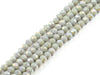 Thunder Polish Glass Crystal Gray Faceted Rounds 4Mm