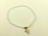 Thunder Polish Glass Cystal White Bracelet 3X4Mm