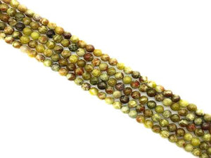 Yellow Opal Round Beads 10Mm