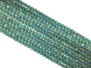 Agate Druzy Green Round Beads 8Mm