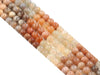 Rainbow Sunstone Round Beads 6Mm