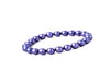 Matte Shell Pearl Lyons Blue Bracelet 6Mm