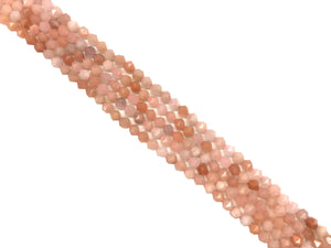 Aventurine Pink Super Precision Cut Round Beads 6Mm