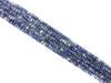 Matte African Sodalite Roundelle 5X8Mm