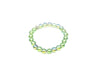 Glass Shamballa Ab Green Bracelet 8Mm