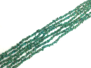 Chinese Turquoise G1 Chips 16 Inch 3-5Mm