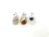 Flower Agate Teardrop Pendant 15X30Mm