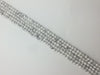Howlite White Super Precision Cut Faceted Rounds 6Mm