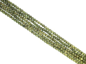 Green Gamet Round Beads 6Mm