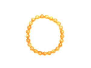 Orange Moonstone Bracelet 8Mm