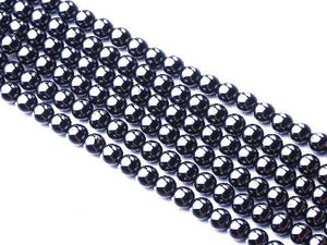 Hematite round beads 4mm