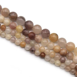 Violet Jasper Round Beads 6mm