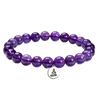Amethyst Bracelet 8mm