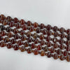 Orange Garnet Apple Shape 9X10mm