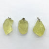 Lemon Quartz Raw Material Nugget Pendant 25-35mm