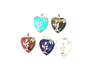 Assorted Stones Pendant 30Mm