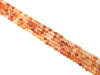 Carnelian Super Precision Cut Faceted Rounds 8Mm