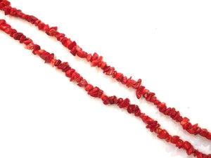 Bamboo Coral Red Free Form 2X8-8X10Mm