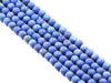 Matte Lapis Round Beads 4Mm