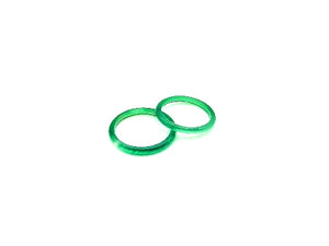 Color Agate Green Ring 2.5Mm