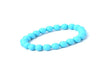 Matte Shell Pearl Skyblue Bracelet 8Mm