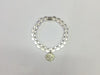 Crystal Quartz Metal Guajian Bracelet 8Mm