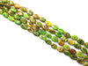 Impression Jasper Apple Green Flat Oval 12X14Mm