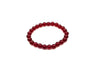 Glass Garnet Bracelet 8Mm