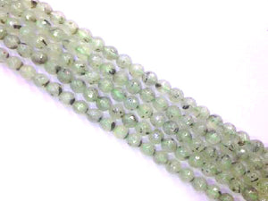 Prehnite Faceted Rounds 10Mm