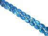 Blue Sard Onyx Flat Oval 15X20Mm
