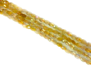 Citrine Faceted Free Form 8X14-6X10Mm