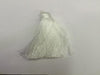 Elastic White Tassel 70Mm
