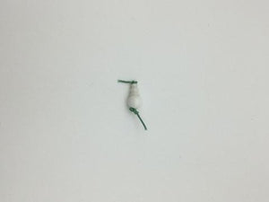 White Jade Opaque 1 Set Of Guru Beads 10Mm