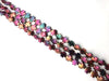 Hematite Rose Rainbow A Clover 12Mm