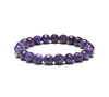 Lepidolite 8mm Faceted Beads Bracelet